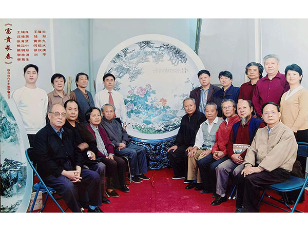 名人合影